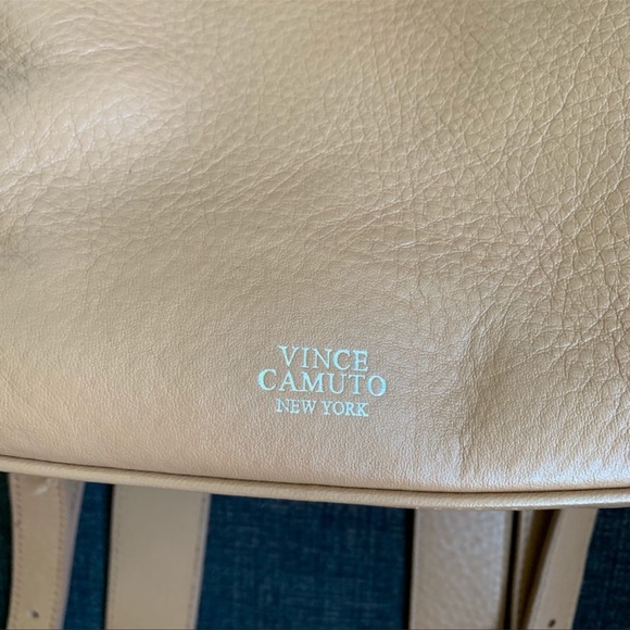 Vince Camuto Mini Leather Backpack, Tan - Picture 4 of 7